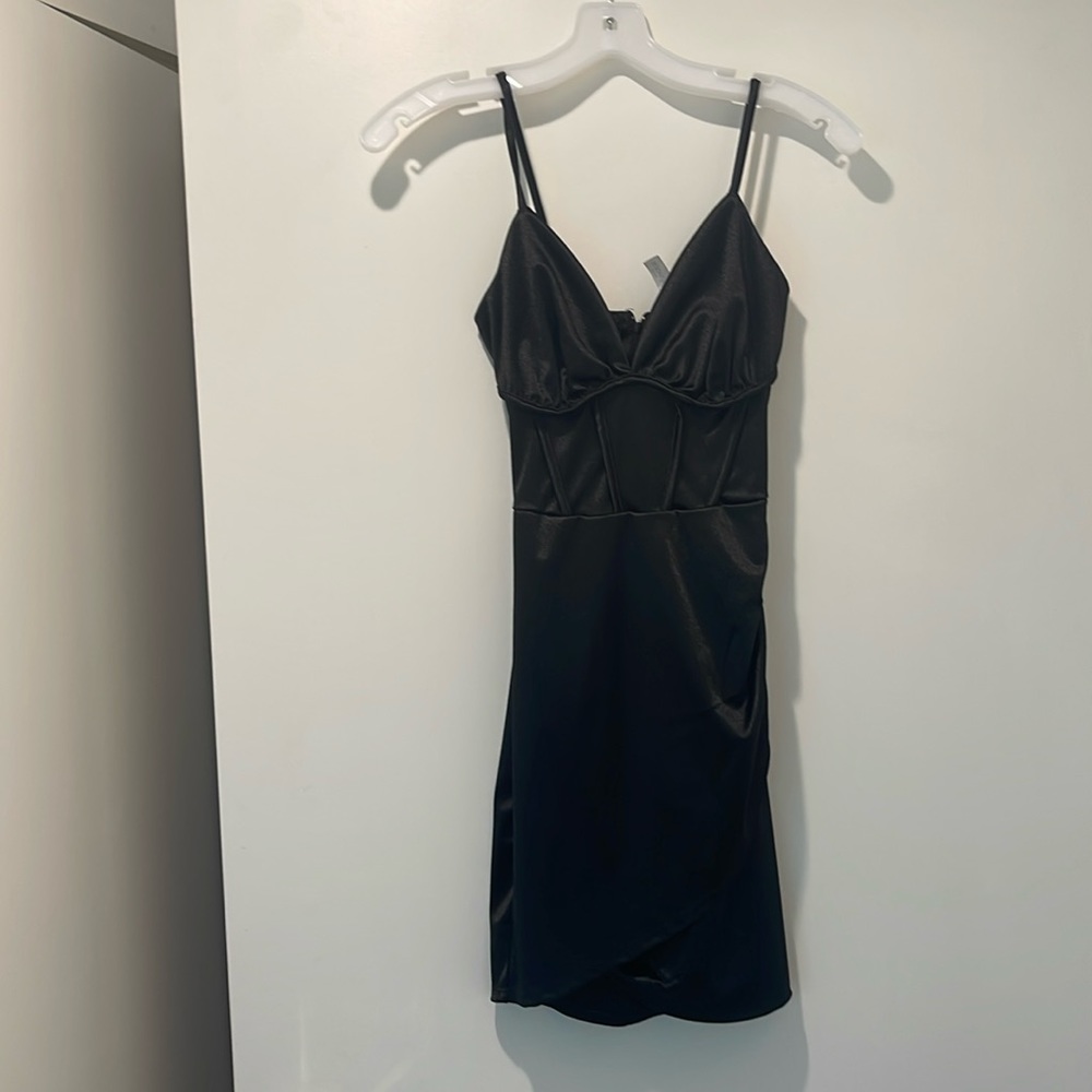 black dress corset style xs/s